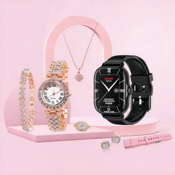 A58 Smartwatch & Jewelry Set